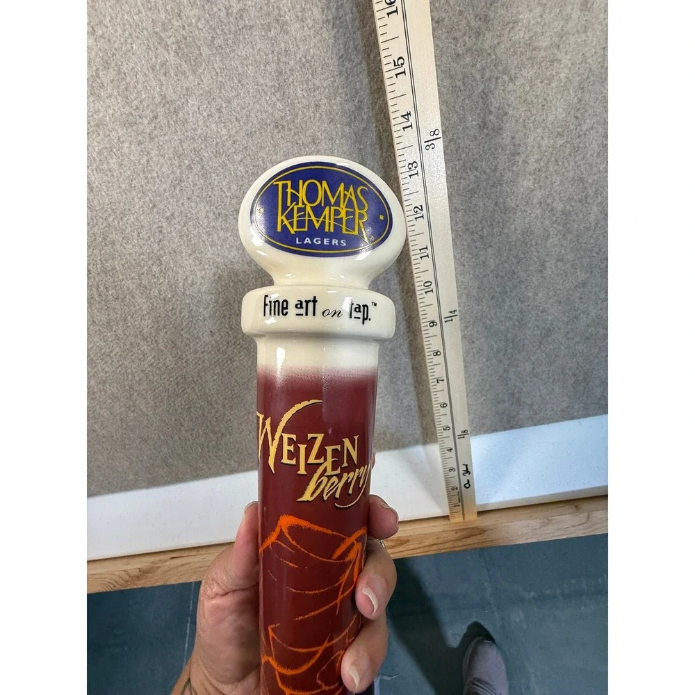 Thomas Kemper Lagers Weizen Berry Beer Tap Handle Ceramic Fine Art On Tap 10